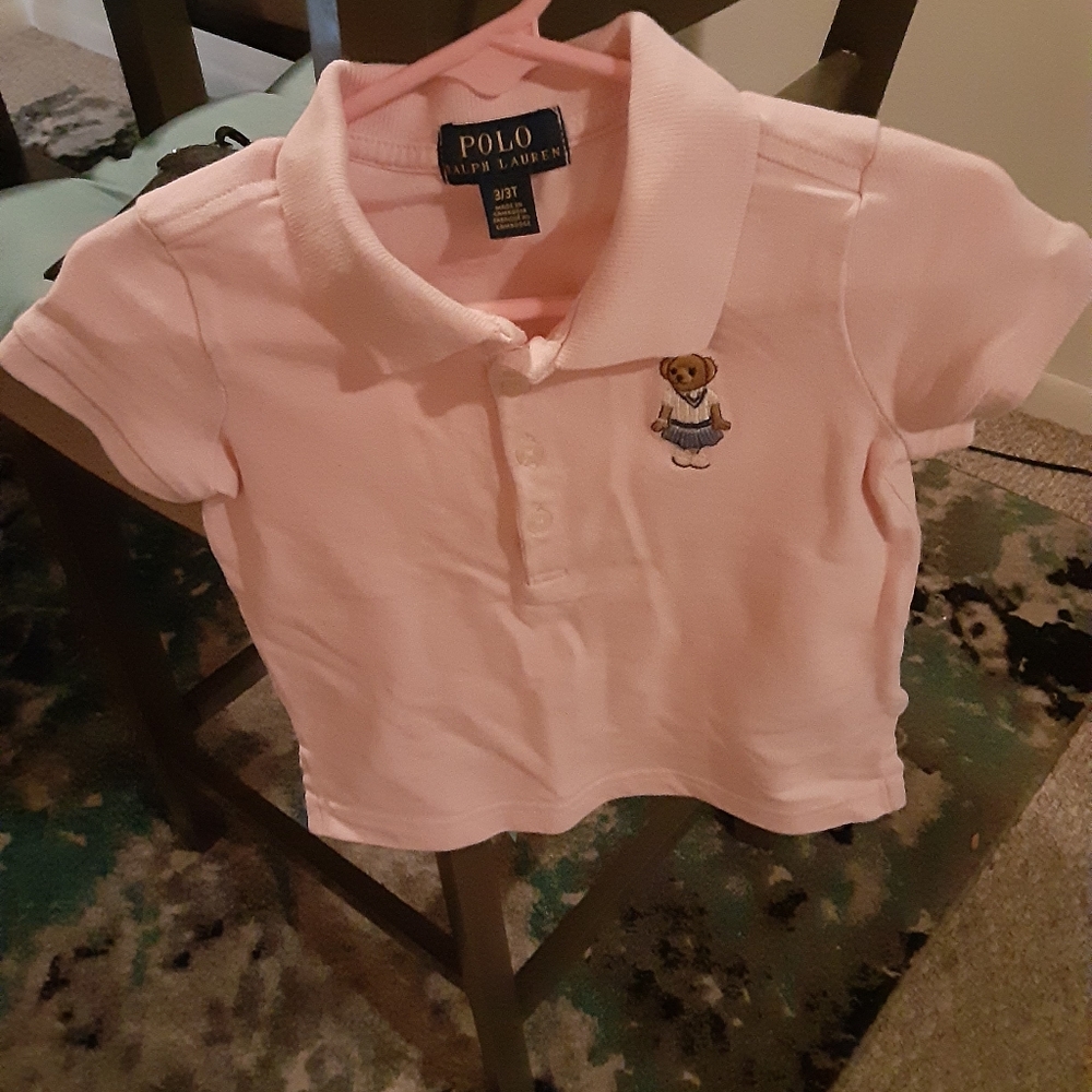 Polo girls 3t button up shirt
